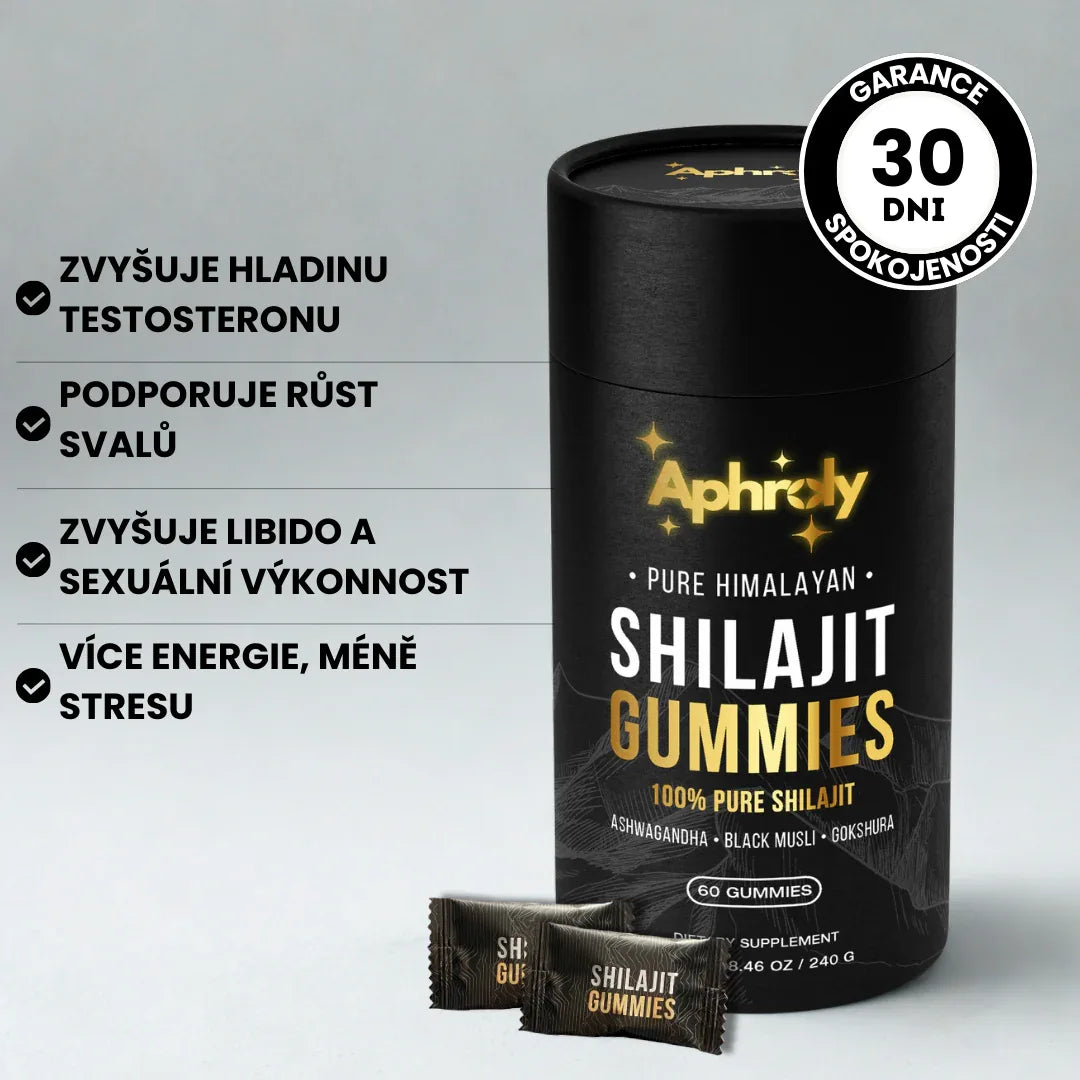 Gumové Bonbony s čistým Shilajitem z Himálaje – Aphroly®