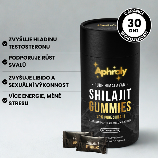 Gumové Bonbony s čistým Shilajitem z Himálaje – Aphroly®